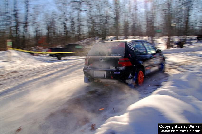 Chase Blakely / Mike Callaway VW GTI GLX on SS13, Sage Creek-Vondette.