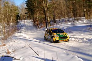 Jason Kodat / Phil Marsh Ford Fiesta ST on SS13, Sage Creek-Vondette.