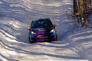 Imogen Thompson / Steve Harrell Ford Fiesta on SS13, Sage Creek-Vondette.
