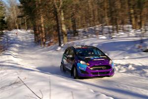 Imogen Thompson / Steve Harrell Ford Fiesta on SS13, Sage Creek-Vondette.