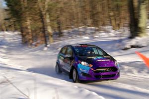 Imogen Thompson / Steve Harrell Ford Fiesta on SS13, Sage Creek-Vondette.
