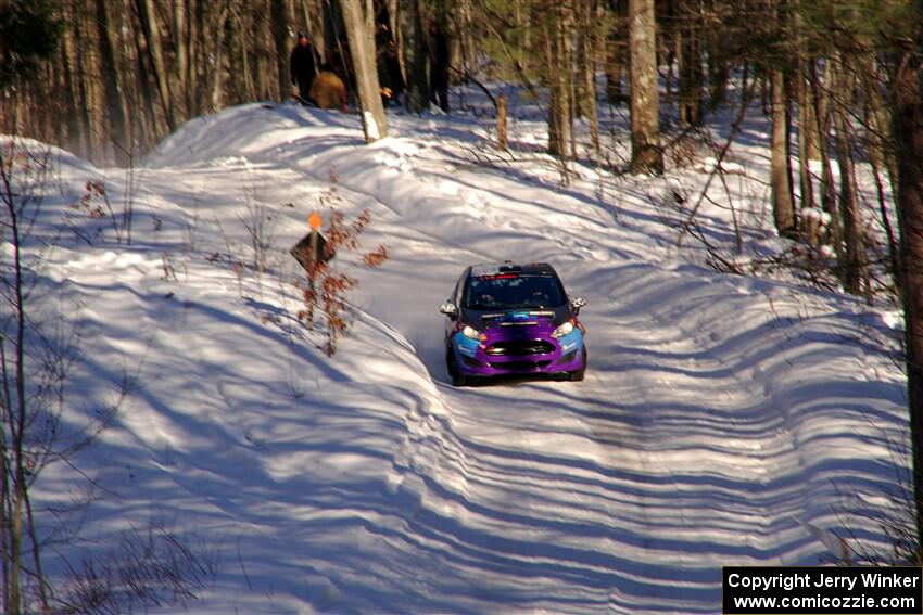 Imogen Thompson / Steve Harrell Ford Fiesta on SS13, Sage Creek-Vondette.