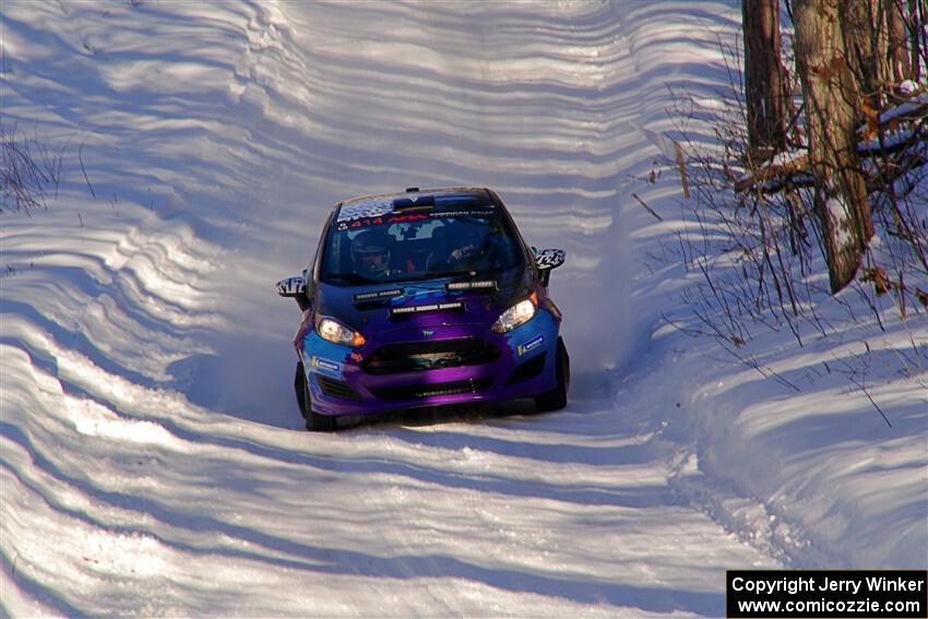 Imogen Thompson / Steve Harrell Ford Fiesta on SS13, Sage Creek-Vondette.