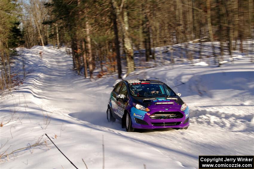 Imogen Thompson / Steve Harrell Ford Fiesta on SS13, Sage Creek-Vondette.