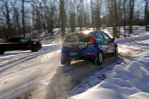 Imogen Thompson / Steve Harrell Ford Fiesta on SS13, Sage Creek-Vondette.