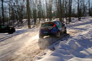 Imogen Thompson / Steve Harrell Ford Fiesta on SS13, Sage Creek-Vondette.