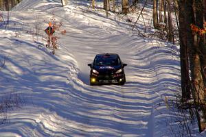 John Barnett / Lucas Laeser Ford Fiesta ST on SS13, Sage Creek-Vondette.