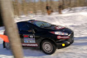 John Barnett / Lucas Laeser Ford Fiesta ST on SS13, Sage Creek-Vondette.