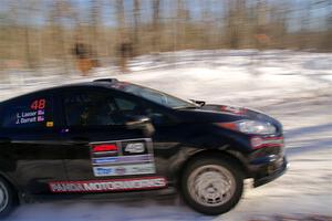 John Barnett / Lucas Laeser Ford Fiesta ST on SS13, Sage Creek-Vondette.