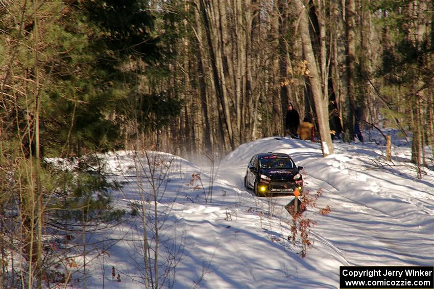John Barnett / Lucas Laeser Ford Fiesta ST on SS13, Sage Creek-Vondette.