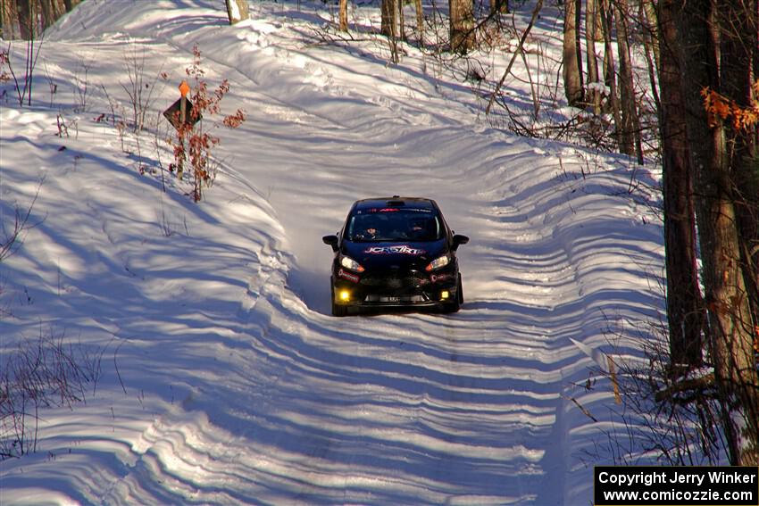 John Barnett / Lucas Laeser Ford Fiesta ST on SS13, Sage Creek-Vondette.