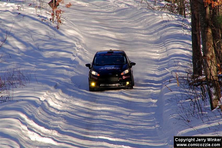 John Barnett / Lucas Laeser Ford Fiesta ST on SS13, Sage Creek-Vondette.