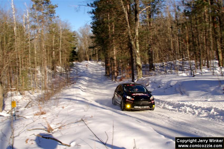 John Barnett / Lucas Laeser Ford Fiesta ST on SS13, Sage Creek-Vondette.