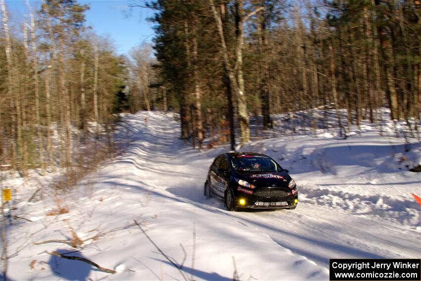 John Barnett / Lucas Laeser Ford Fiesta ST on SS13, Sage Creek-Vondette.