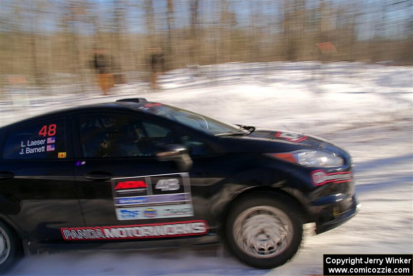 John Barnett / Lucas Laeser Ford Fiesta ST on SS13, Sage Creek-Vondette.