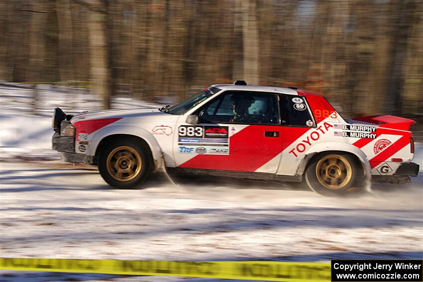 Bryce Murphy / Braxton Murphy Toyota Celica GTS on SS13, Sage Creek-Vondette.