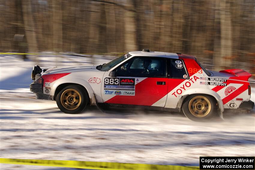 Bryce Murphy / Braxton Murphy Toyota Celica GTS on SS13, Sage Creek-Vondette.