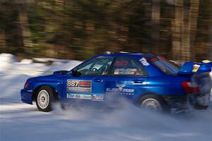 Jimmy Pelizzari / Bryce Proseus Subaru WRX on SS15, Agren-Hunters II.