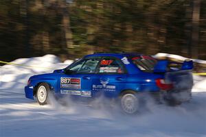Jimmy Pelizzari / Bryce Proseus Subaru WRX on SS15, Agren-Hunters II.