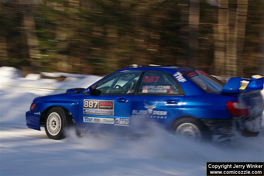 Jimmy Pelizzari / Bryce Proseus Subaru WRX on SS15, Agren-Hunters II.