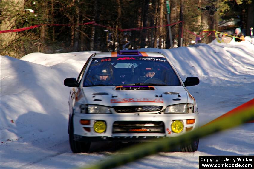 Camden Sheridan / Jeremy Frey Subaru Impreza Outback Sport on SS15, Agren-Hunters II.