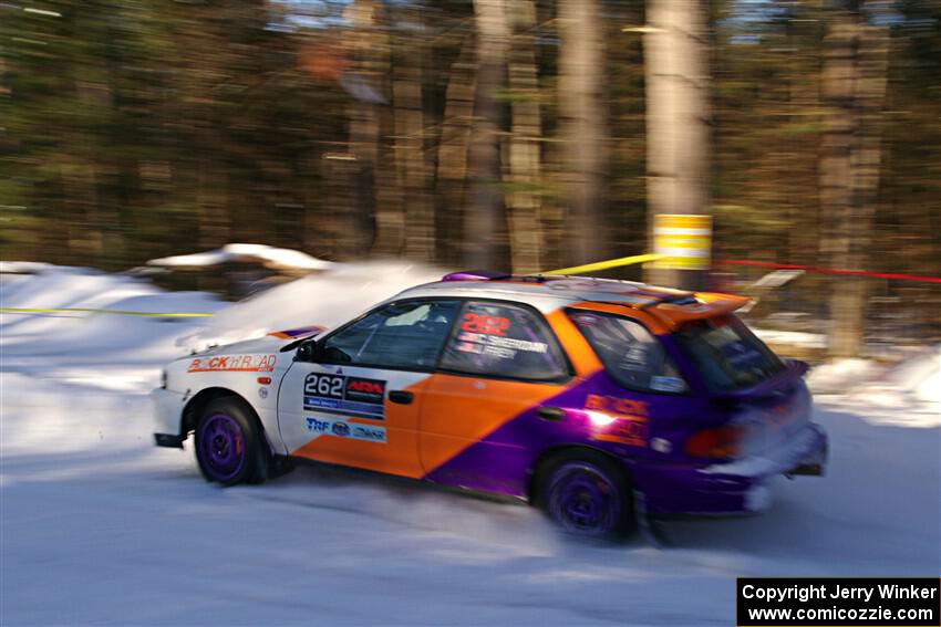 Camden Sheridan / Jeremy Frey Subaru Impreza Outback Sport on SS15, Agren-Hunters II.