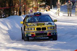 Matt Nykanen / Will Ross BMW 328i on SS15, Double Trouble.