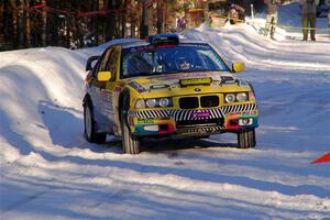Matt Nykanen / Will Ross BMW 328i on SS15, Double Trouble.