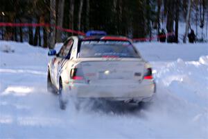 Tim Michel / Zack Goldstein Audi A4 Quattro on SS15, Agren-Hunters II.