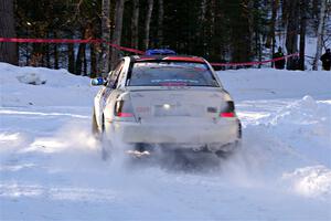 Tim Michel / Zack Goldstein Audi A4 Quattro on SS15, Agren-Hunters II.