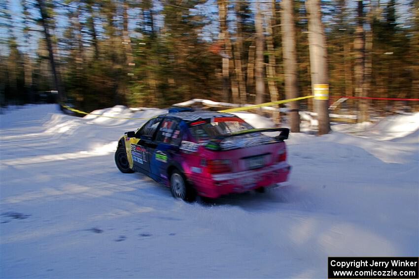 Matt Nykanen / Will Ross BMW 328i on SS15, Double Trouble.