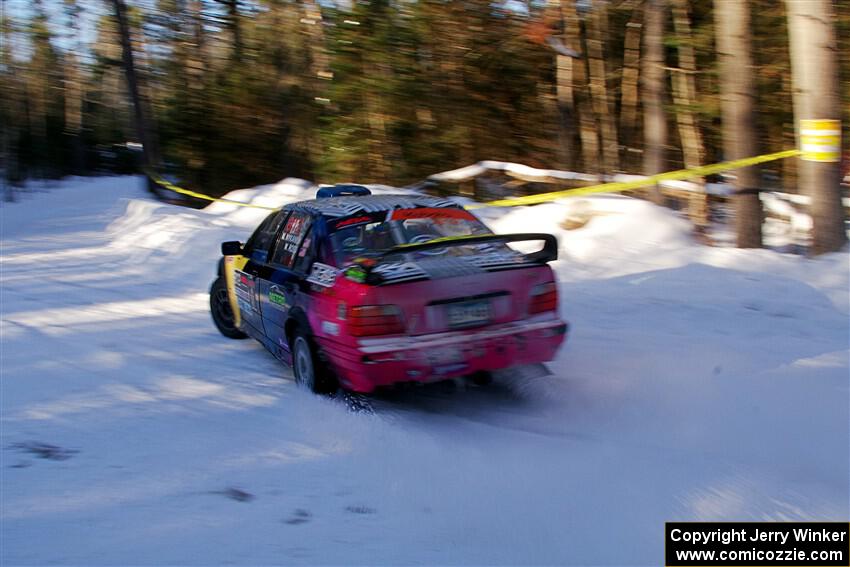 Matt Nykanen / Will Ross BMW 328i on SS15, Double Trouble.