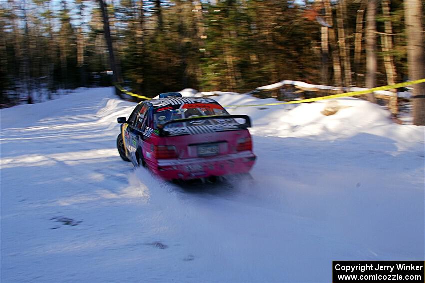 Matt Nykanen / Will Ross BMW 328i on SS15, Double Trouble.