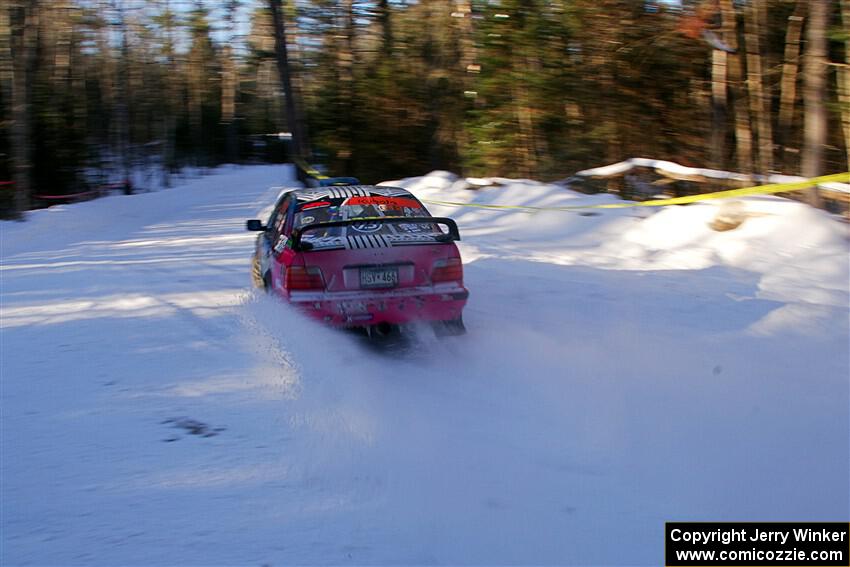 Matt Nykanen / Will Ross BMW 328i on SS15, Double Trouble.