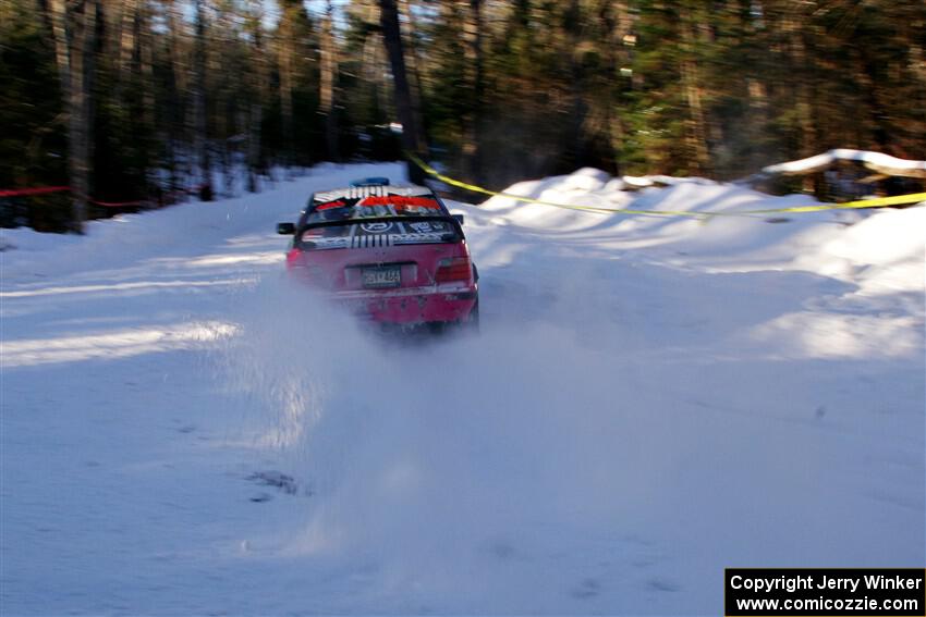Matt Nykanen / Will Ross BMW 328i on SS15, Double Trouble.