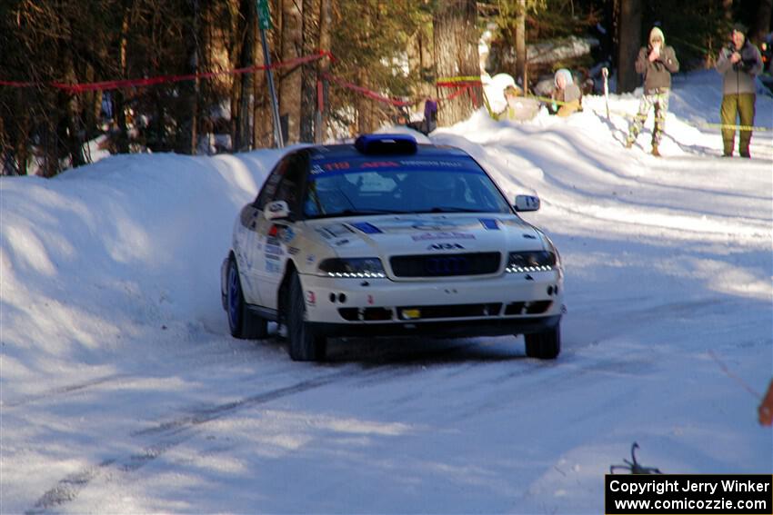 Tim Michel / Zack Goldstein Audi A4 Quattro on SS15, Agren-Hunters II.