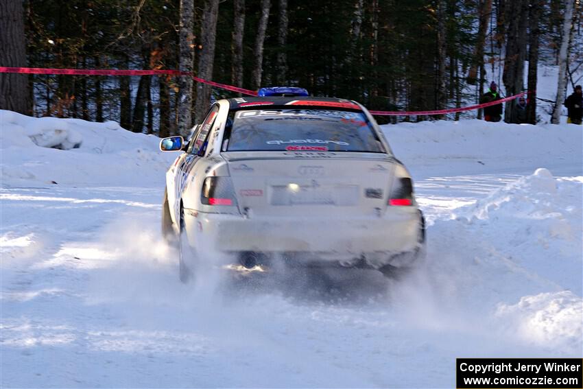 Tim Michel / Zack Goldstein Audi A4 Quattro on SS15, Agren-Hunters II.