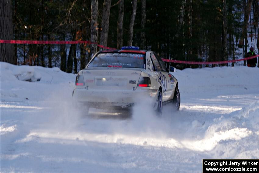 Tim Michel / Zack Goldstein Audi A4 Quattro on SS15, Agren-Hunters II.