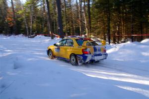 Tom Mayer / Dillon McKenna Subaru WRX on SS15, Agren-Hunters II.