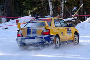 Tom Mayer / Dillon McKenna Subaru WRX on SS15, Agren-Hunters II.