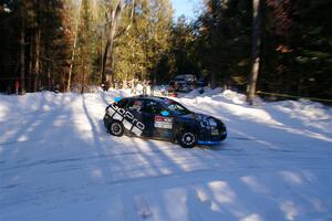 Nick Woodman / Ryan Scott Subaru Impreza WRX STi spins on SS15, Agren-Hunters II.