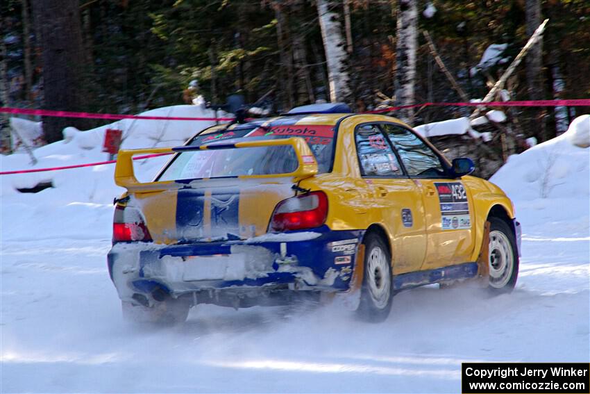 Tom Mayer / Dillon McKenna Subaru WRX on SS15, Agren-Hunters II.