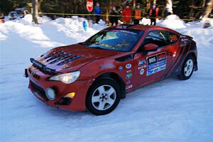 Chris Nonack / Sara Nonack Subaru BRZ on SS15, Agren-Hunters II.