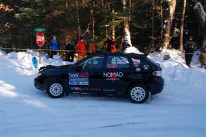 Erik Buetow / Jordan Buetow Subaru Impreza on SS15, Agren-Hunters II.