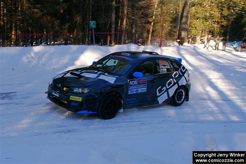 Nick Woodman / Ryan Scott Subaru Impreza WRX STi on SS15, Agren-Hunters II.