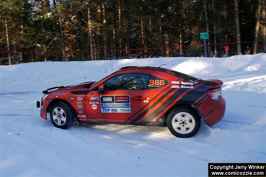 Chris Nonack / Sara Nonack Subaru BRZ on SS15, Agren-Hunters II.