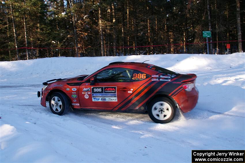 Chris Nonack / Sara Nonack Subaru BRZ on SS15, Agren-Hunters II.