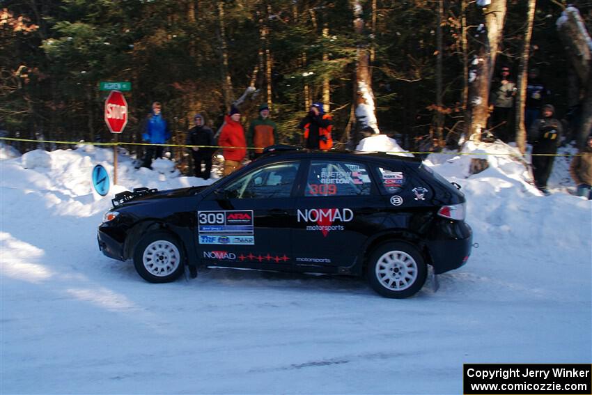 Erik Buetow / Jordan Buetow Subaru Impreza on SS15, Agren-Hunters II.