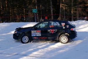 Erik Buetow / Jordan Buetow Subaru Impreza on SS15, Agren-Hunters II.