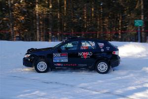 Erik Buetow / Jordan Buetow Subaru Impreza on SS15, Agren-Hunters II.